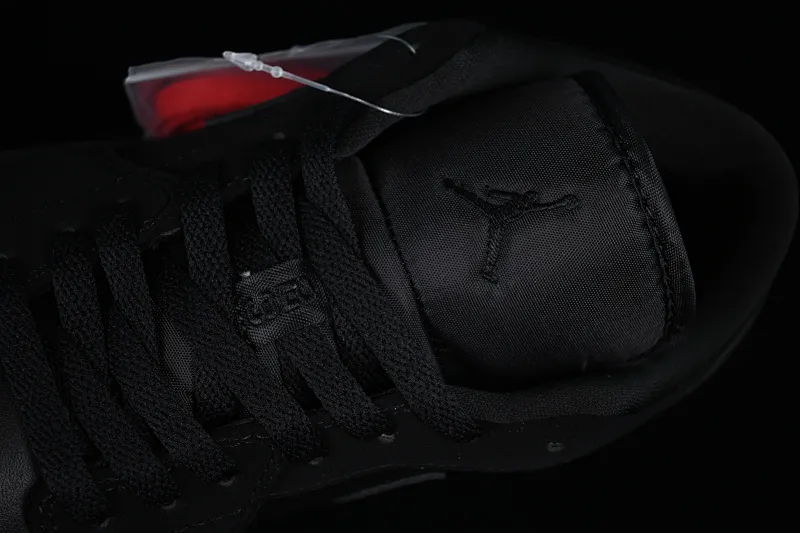 All categories Air Jordan Jordan series basketball shoes Air Jordan 1 Low Z version Air Jordan 1 Low OG "All Black" AJ1 Joe 1 all black low-top cultural casual sneakers 553558-025